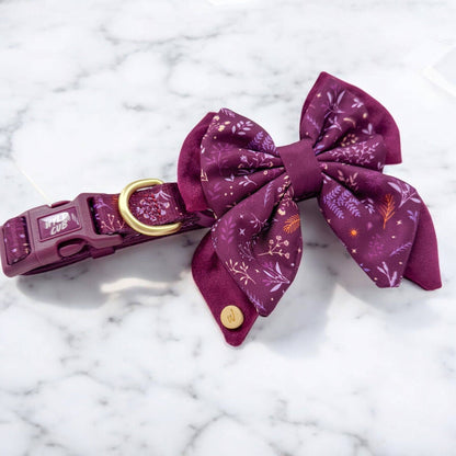 Dog Butterfly Bow: Chiswick Fig