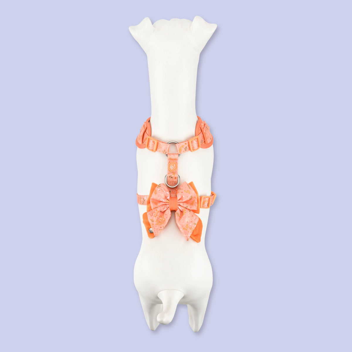 Adjustable Dog Harness: Chiswick Papaya