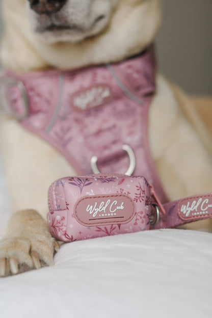 Dog Poop Bag Holder: Chiswick Rosewood