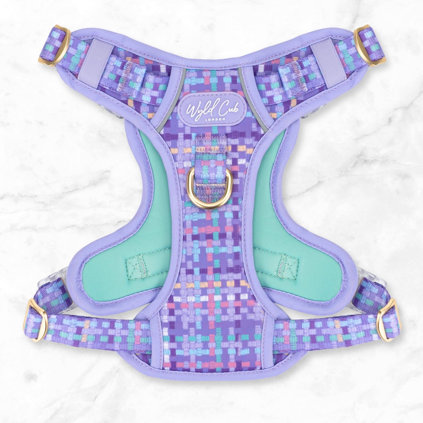 Step & Switch® Dog Harness: Belgravia Sugarplum
