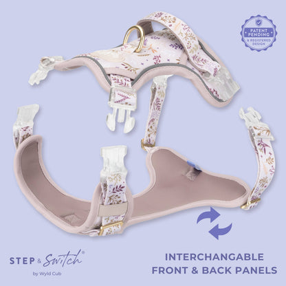 Step & Switch® Dog Harness: Chiswick Oyster