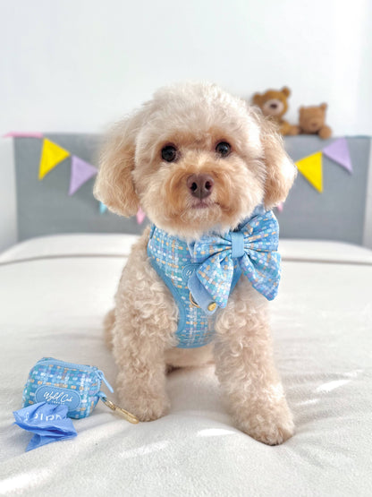 Adjustable Dog Harness: Belgravia Macaron