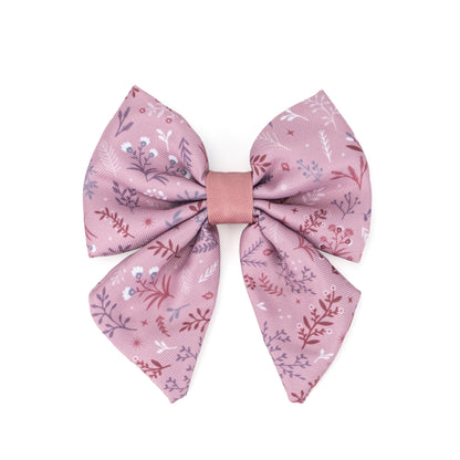Dog Sailor Bow: Chiswick Rosewood