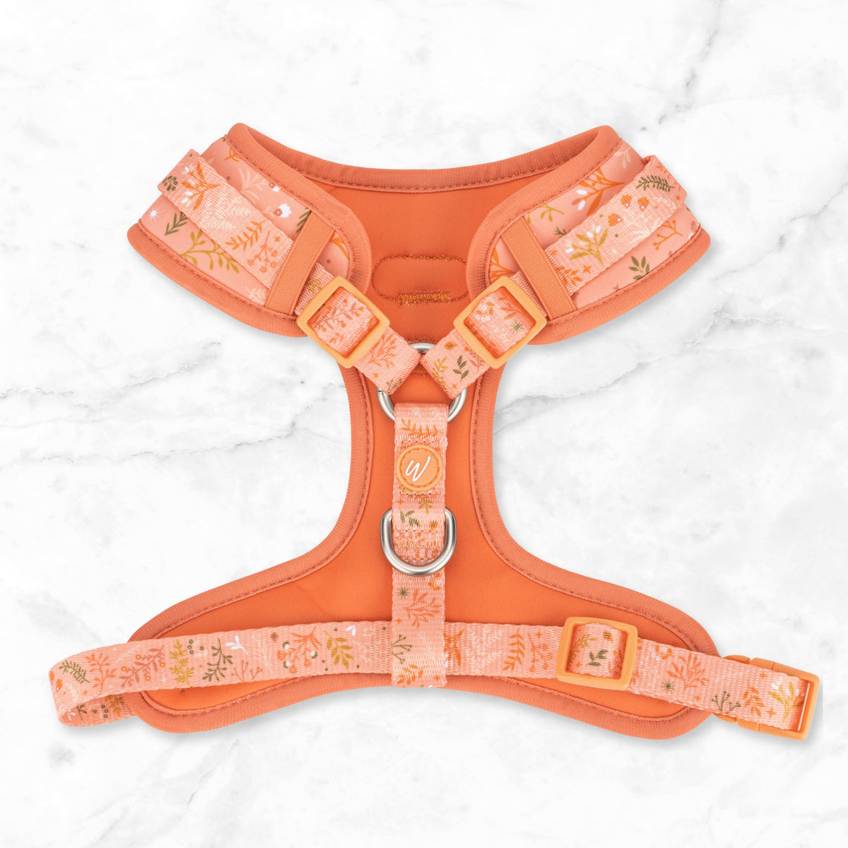 Adjustable Dog Harness: Chiswick Papaya