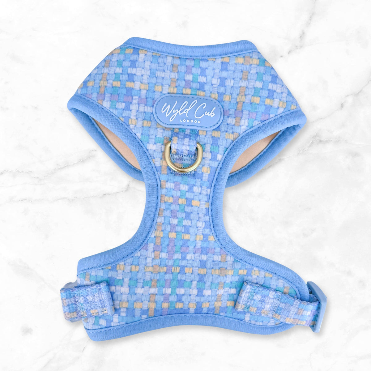 Adjustable Dog Harness: Belgravia Macaron