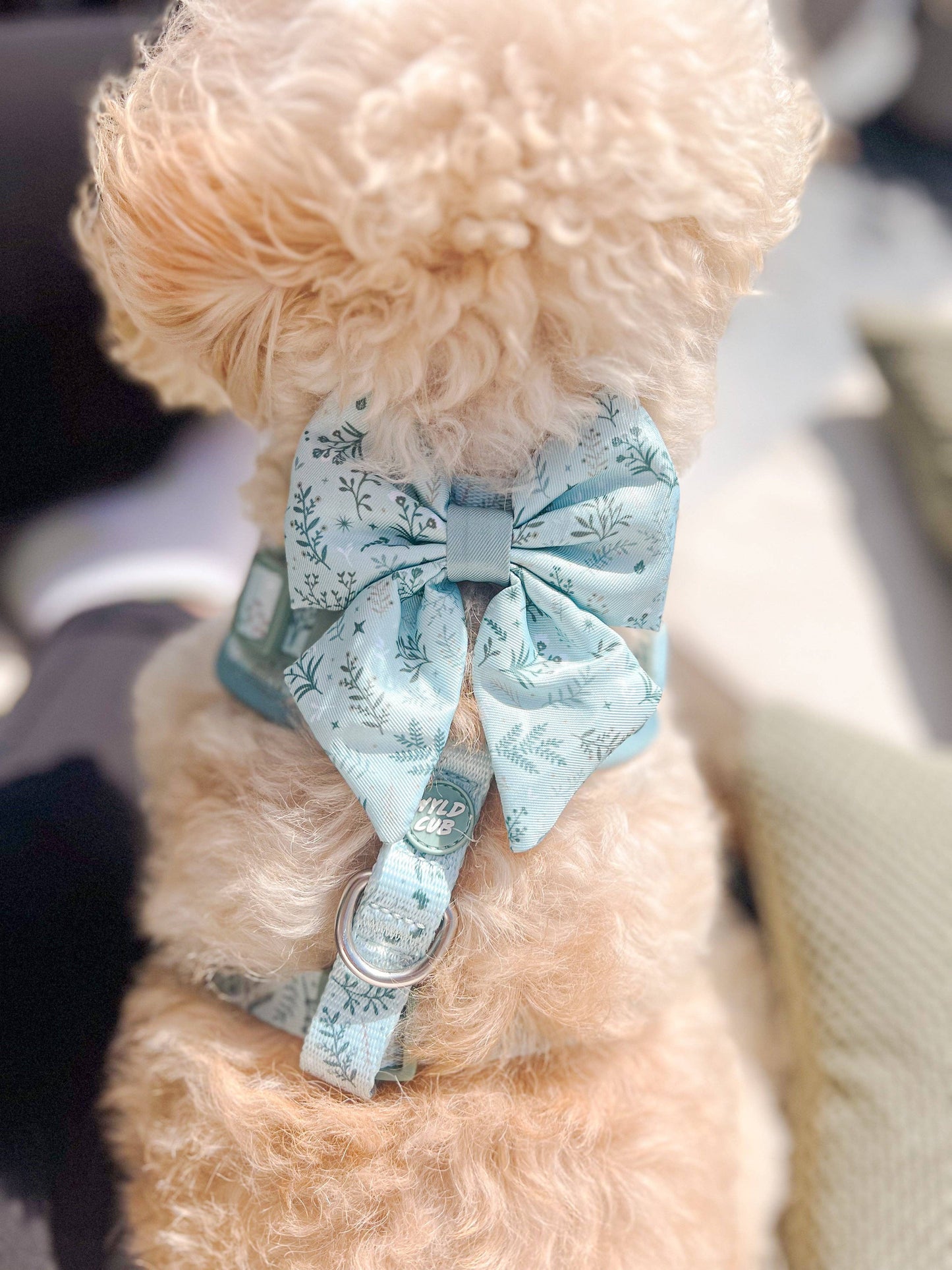 Dog Sailor Bow: Chiswick Pistachio