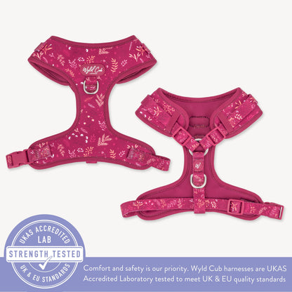Adjustable Dog Harness: Chiswick Dragonfruit