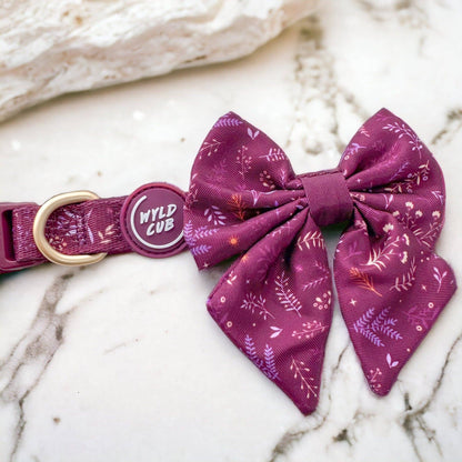 Dog Sailor Bow: Chiswick Fig