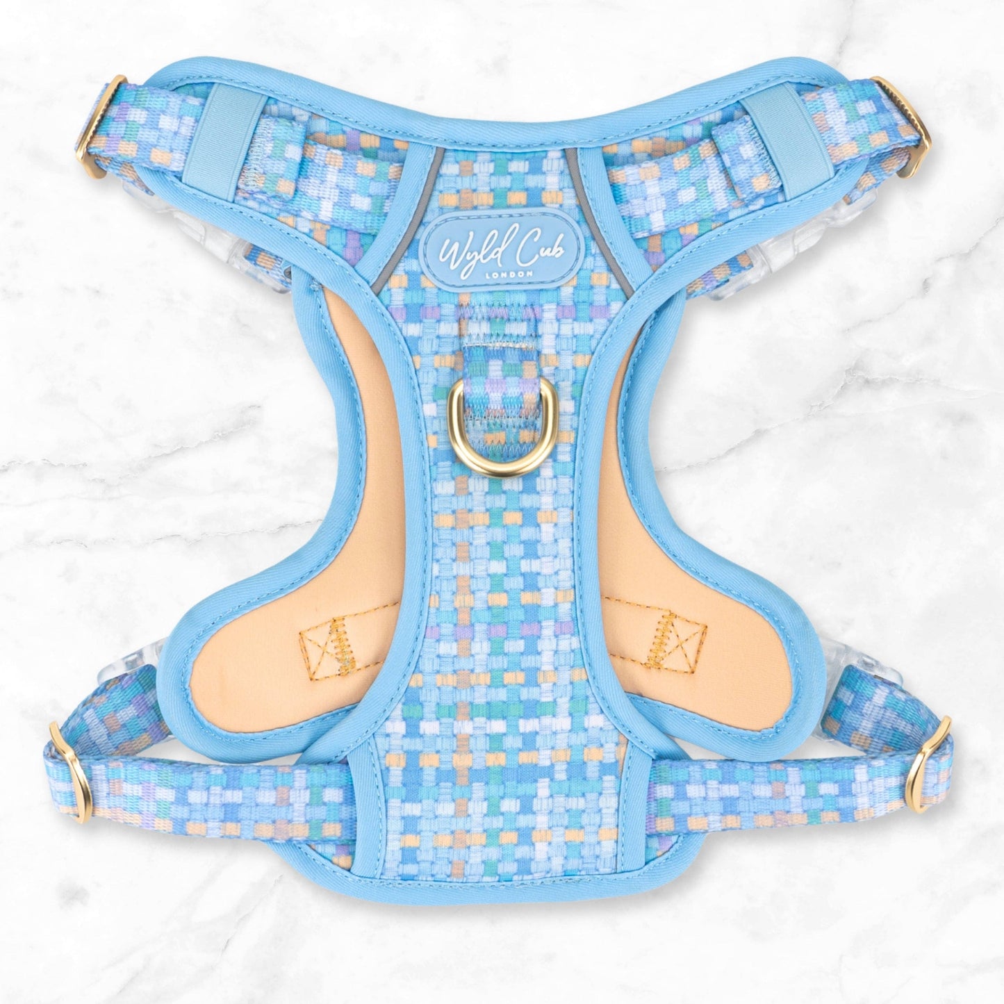 Step & Switch® Dog Harness: Belgravia Macaron