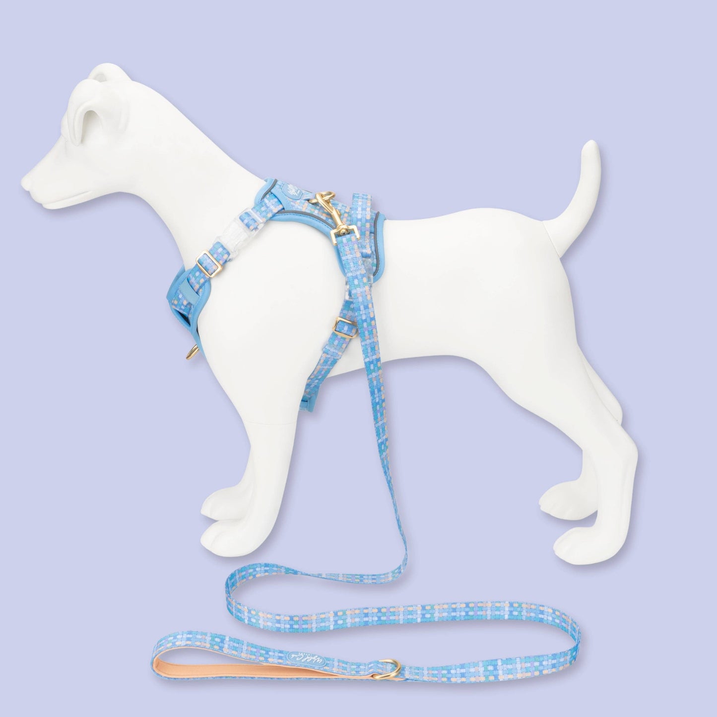 Step & Switch® Dog Harness: Belgravia Macaron