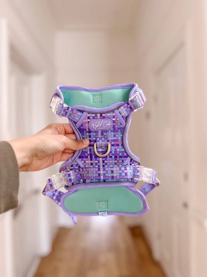 Step & Switch® Dog Harness: Belgravia Sugarplum